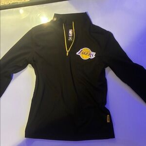 NBA Black Pullover with Iconic Logo